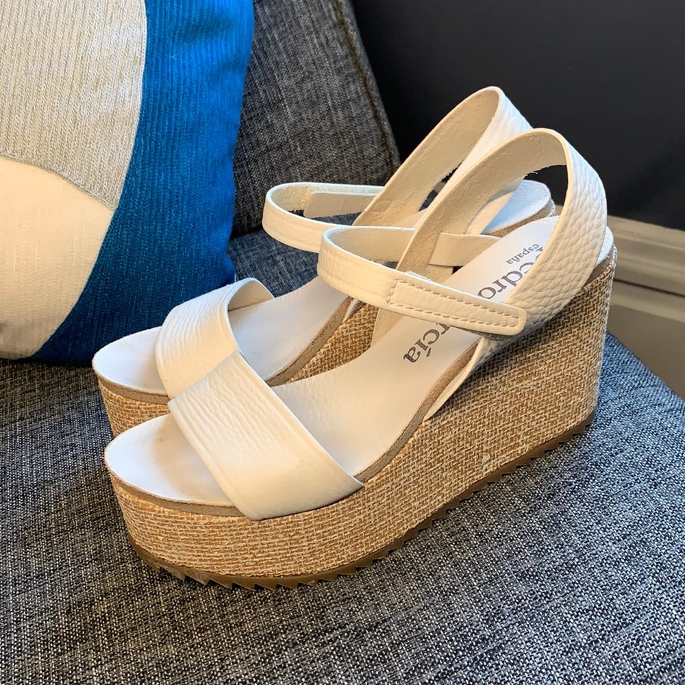 Pedro Garcia Wedge Heel — worn once!